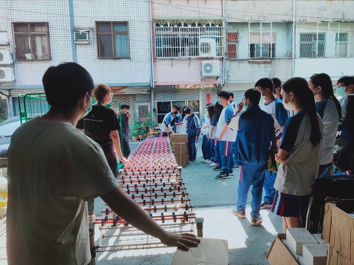 中臺科大入校參訪-草屯商工 體驗百業國際貿易有限公司 商品出貨流程